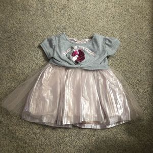 CUTE Frilly Sequin Unicorn Dress